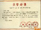 2012年7月加首届中国中老年书画名家作品展获金奖证书照