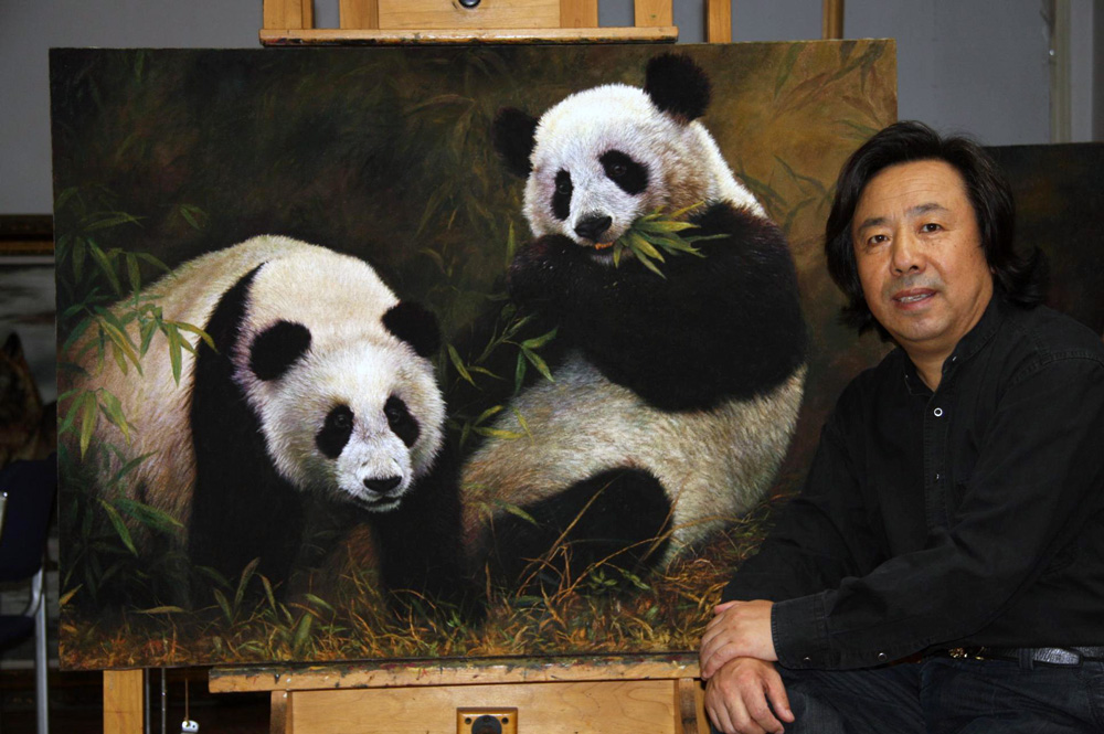 中国生态环保绘画第一人—张东光